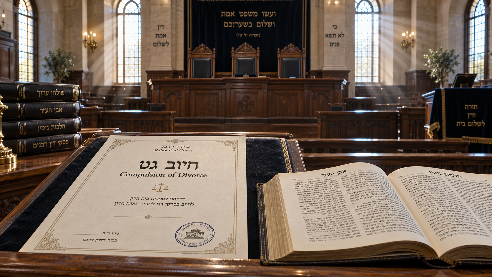עילות הלכתיות לחיוב וכפיית גט בבית הדין הרבני: מתי בית הדין מחייב לתת או לקבל גט?